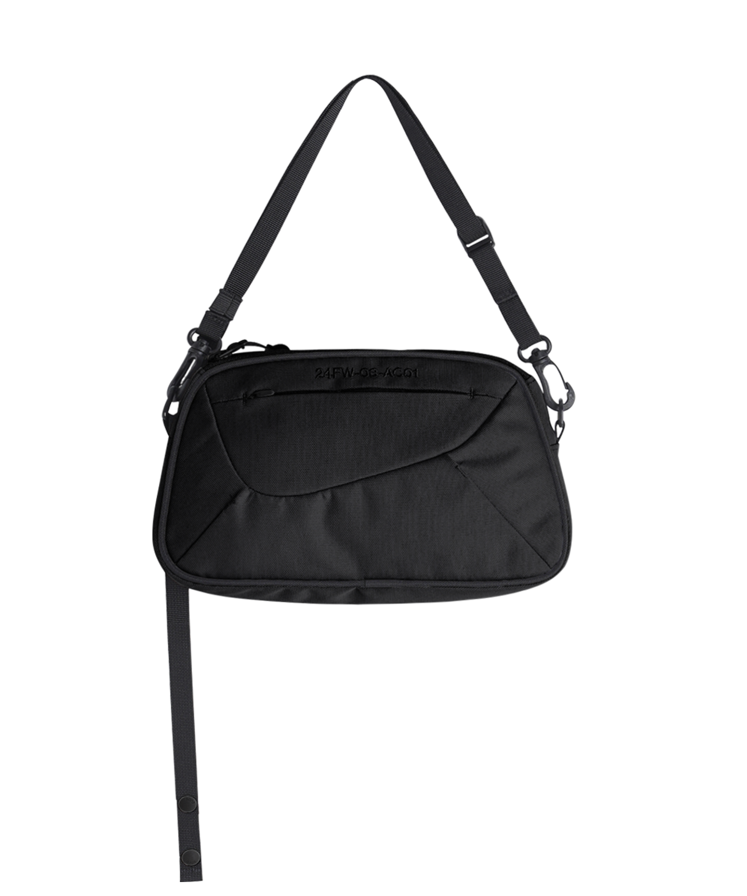 【OJOS】24FW★ Trapezoid Nylon Hobo Bag OJOS Trapezoid Nylon Hobo Bag – DALAC SEOUL