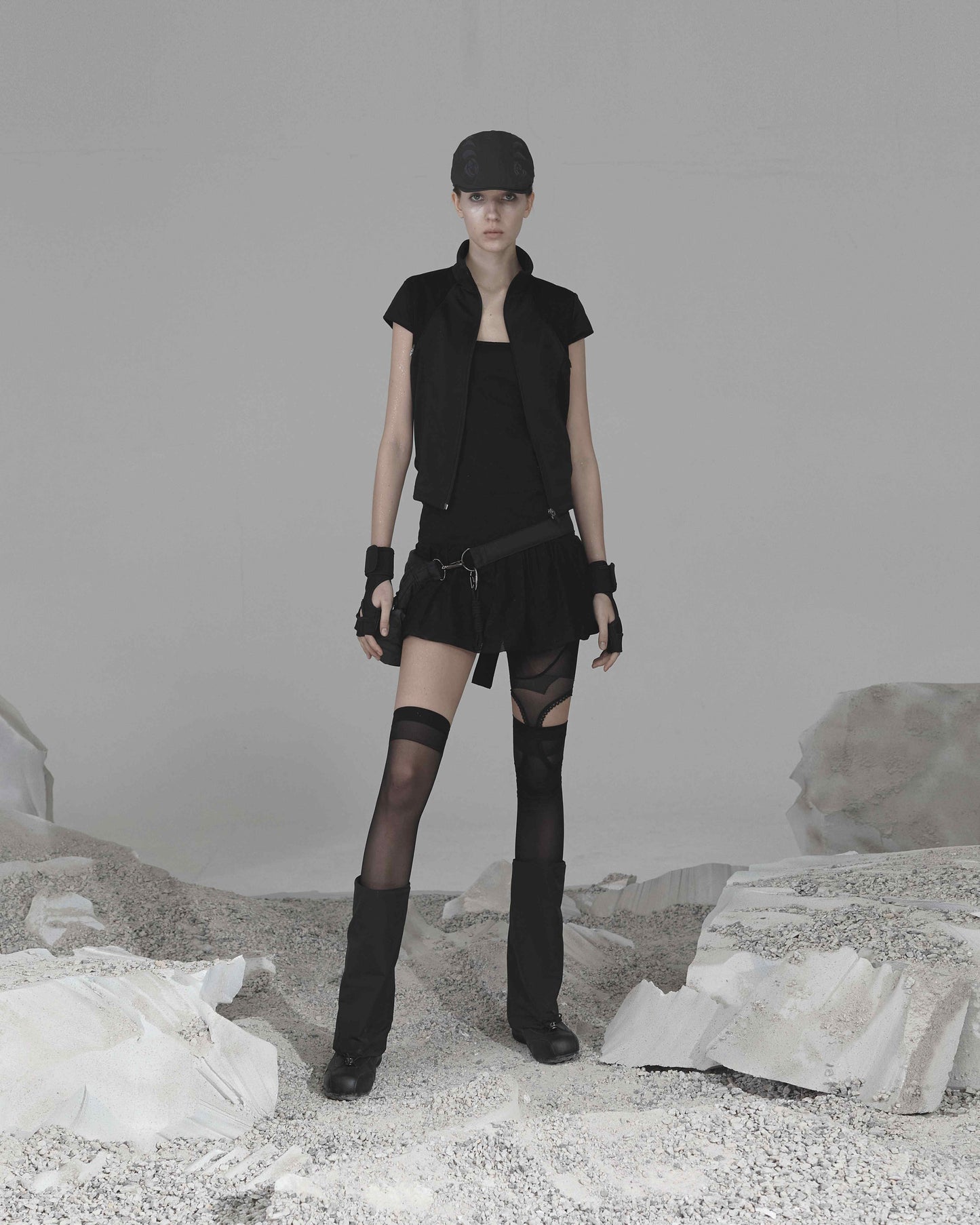 OJOS Capsleeve Jersey Track Zip-up