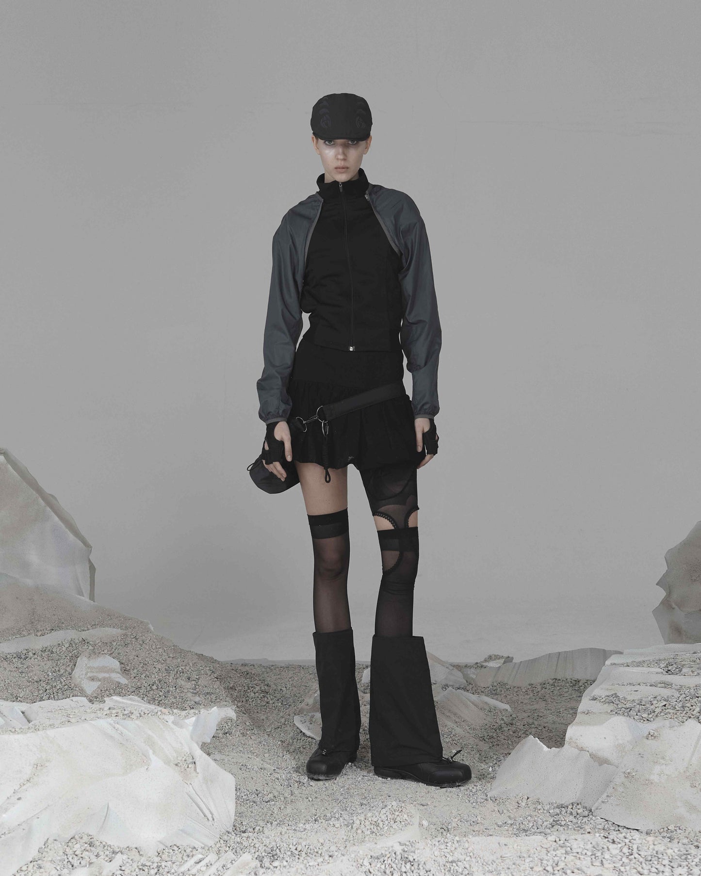 OJOS Capsleeve Jersey Track Zip-up