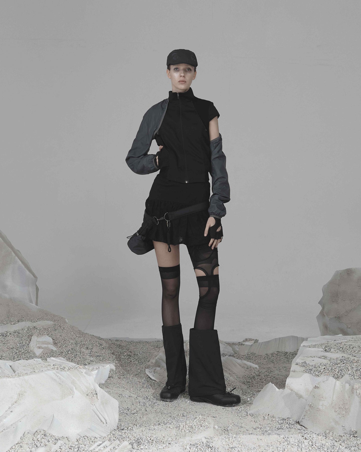 OJOS Capsleeve Jersey Track Zip-up