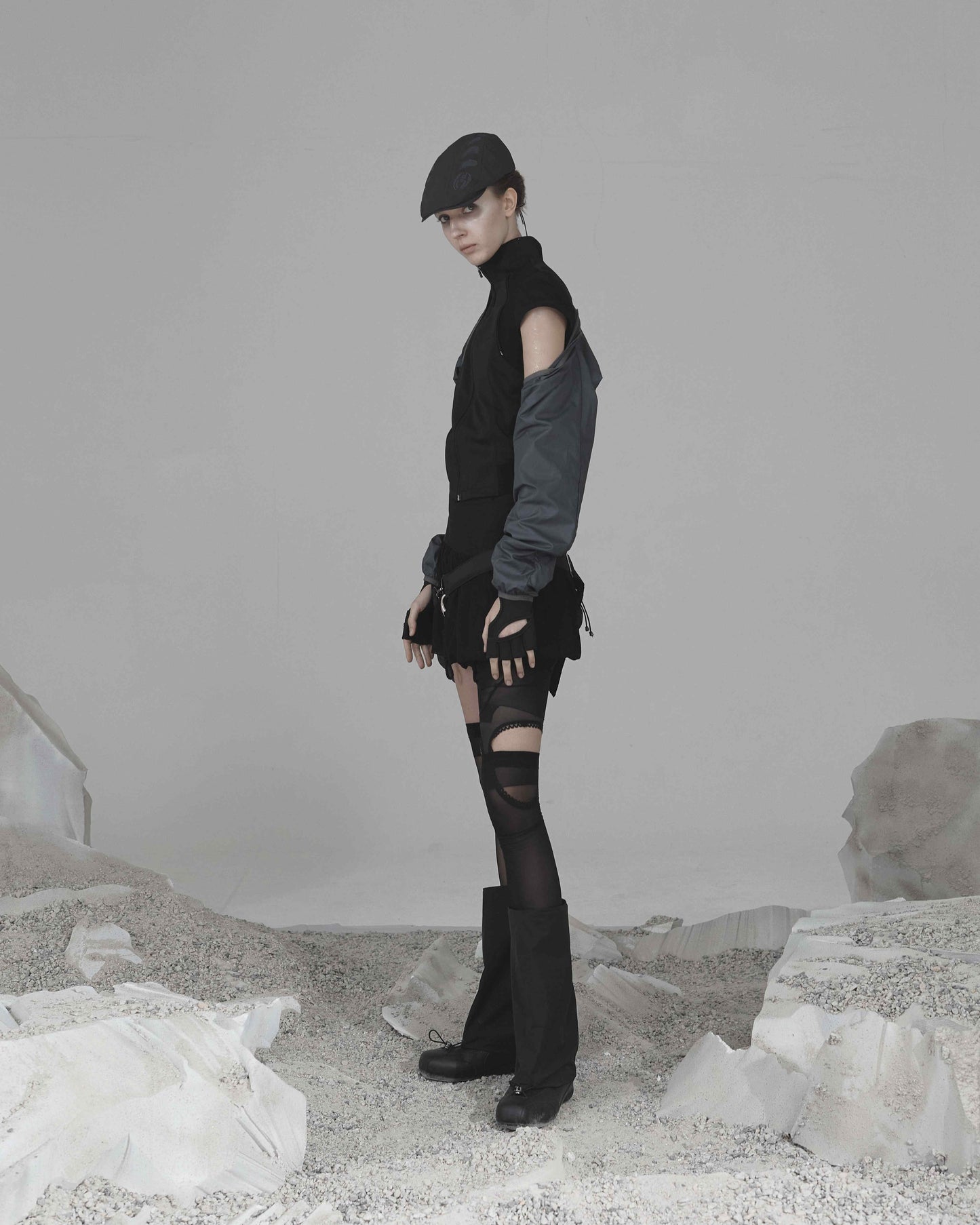 OJOS Capsleeve Jersey Track Zip-up