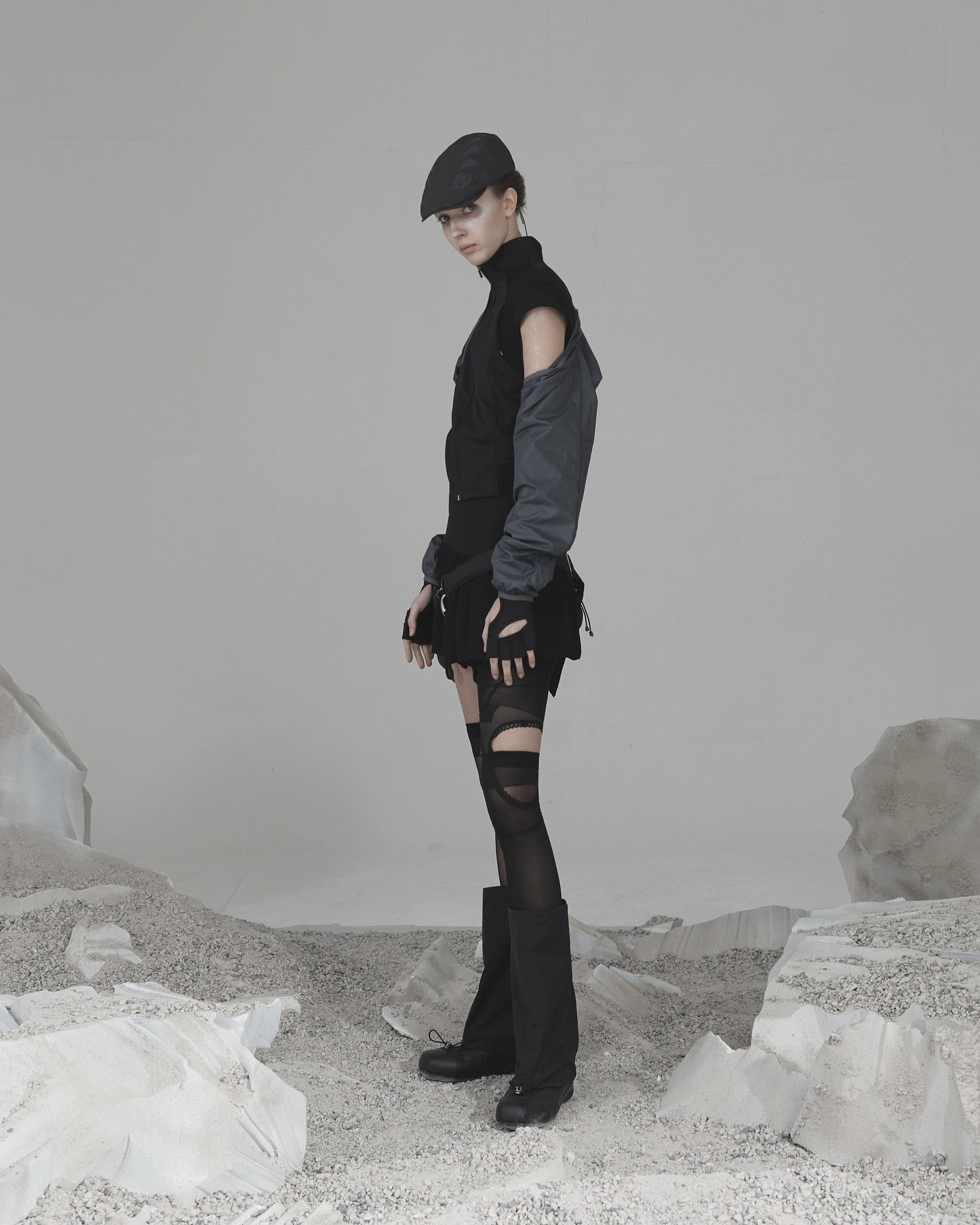 OJOS Capsleeve Jersey Track Zip-up