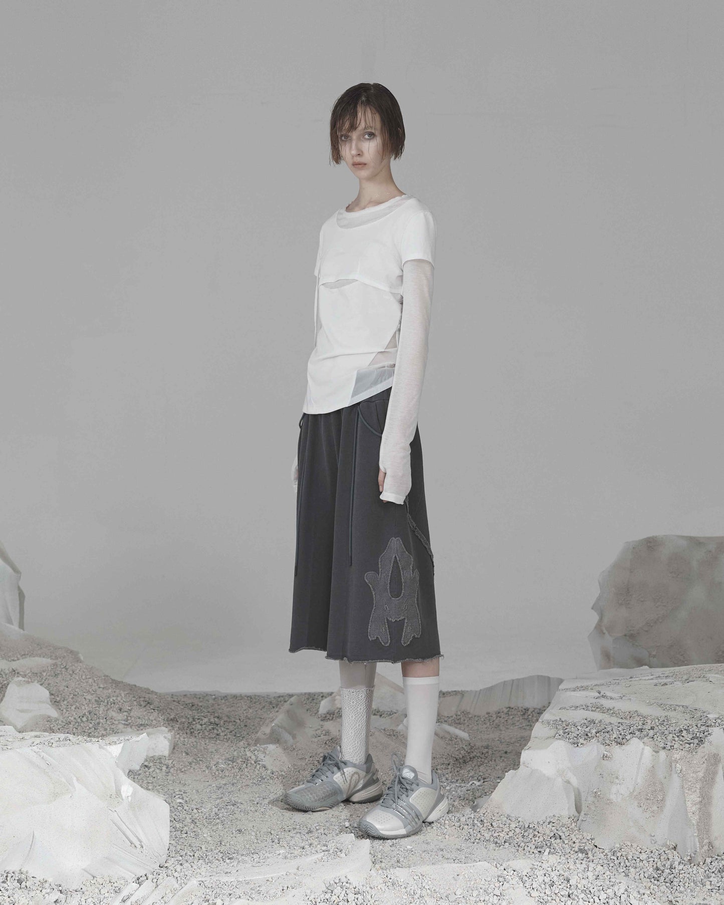 OJOS Rough Cut Half Pants