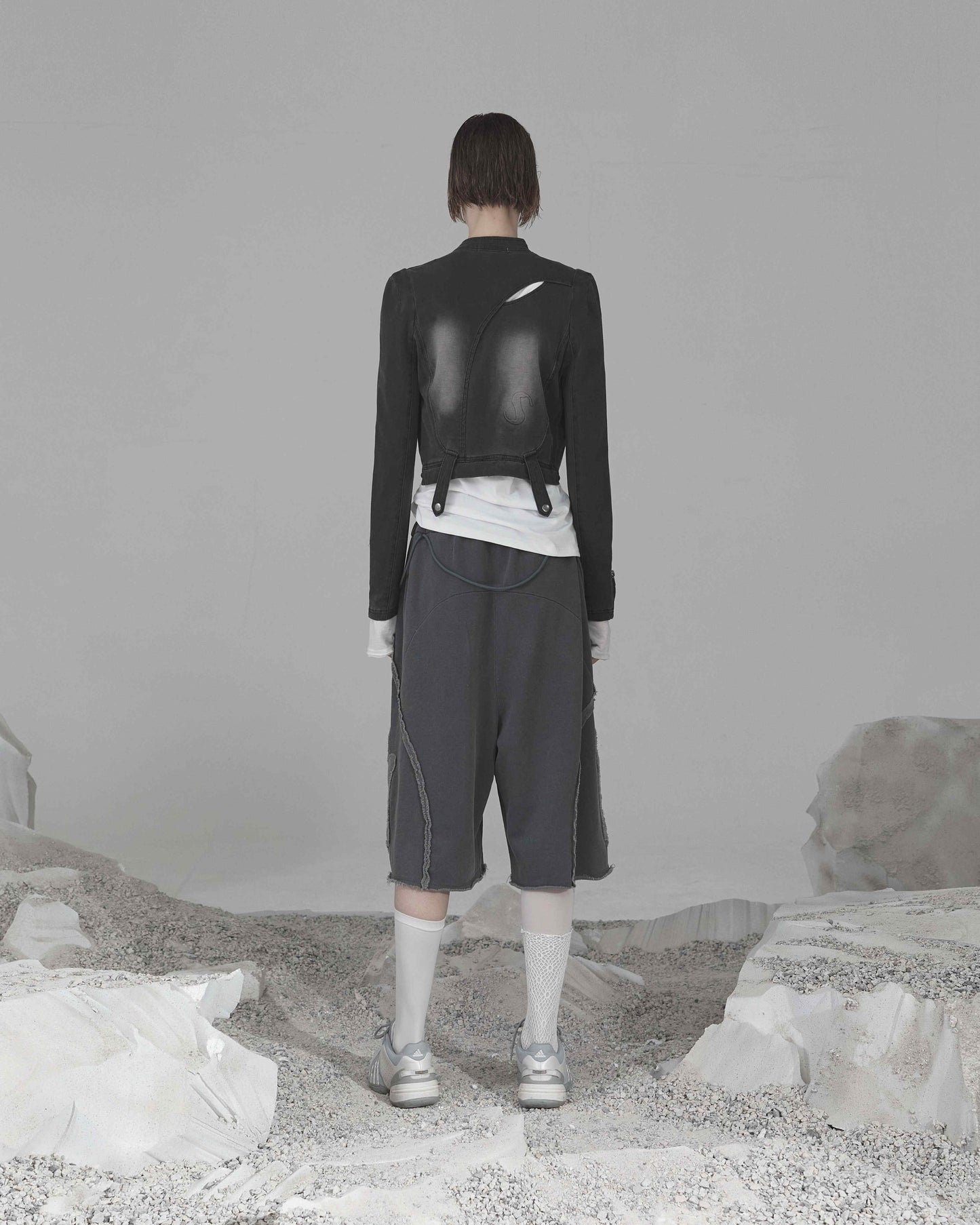 OJOS Rough Cut Half Pants