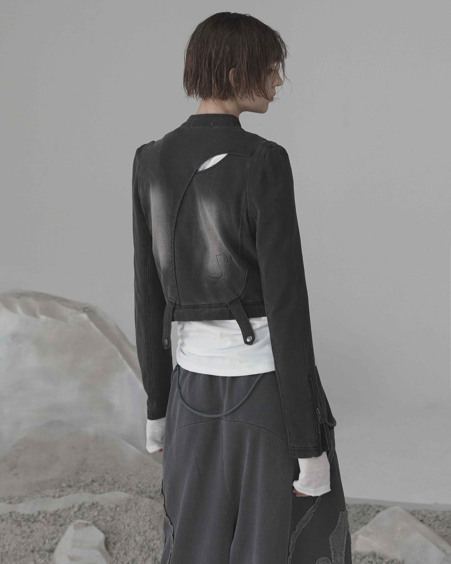 OJOS Rough Cut Half Pants
