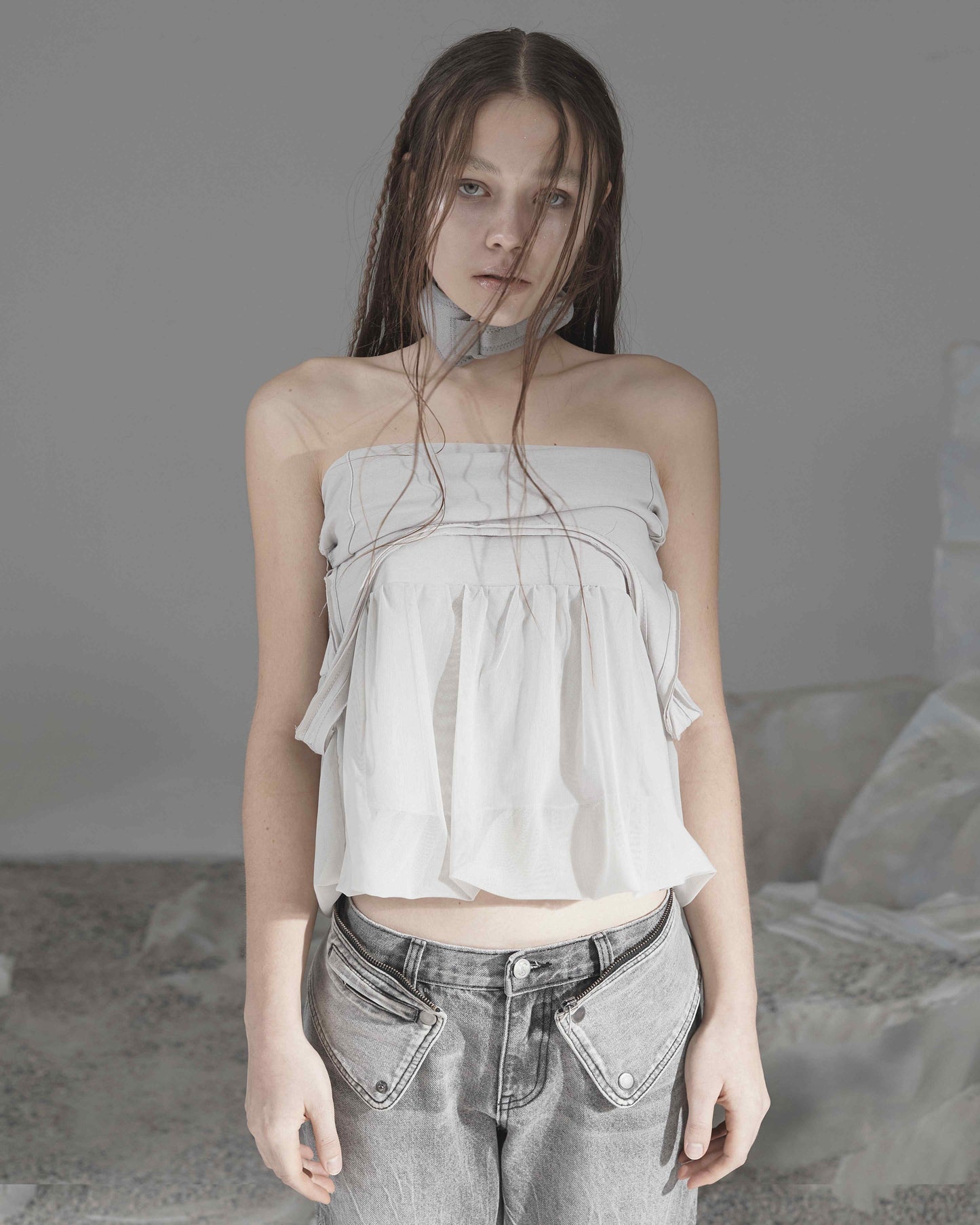 OJOS Double Layered Dress