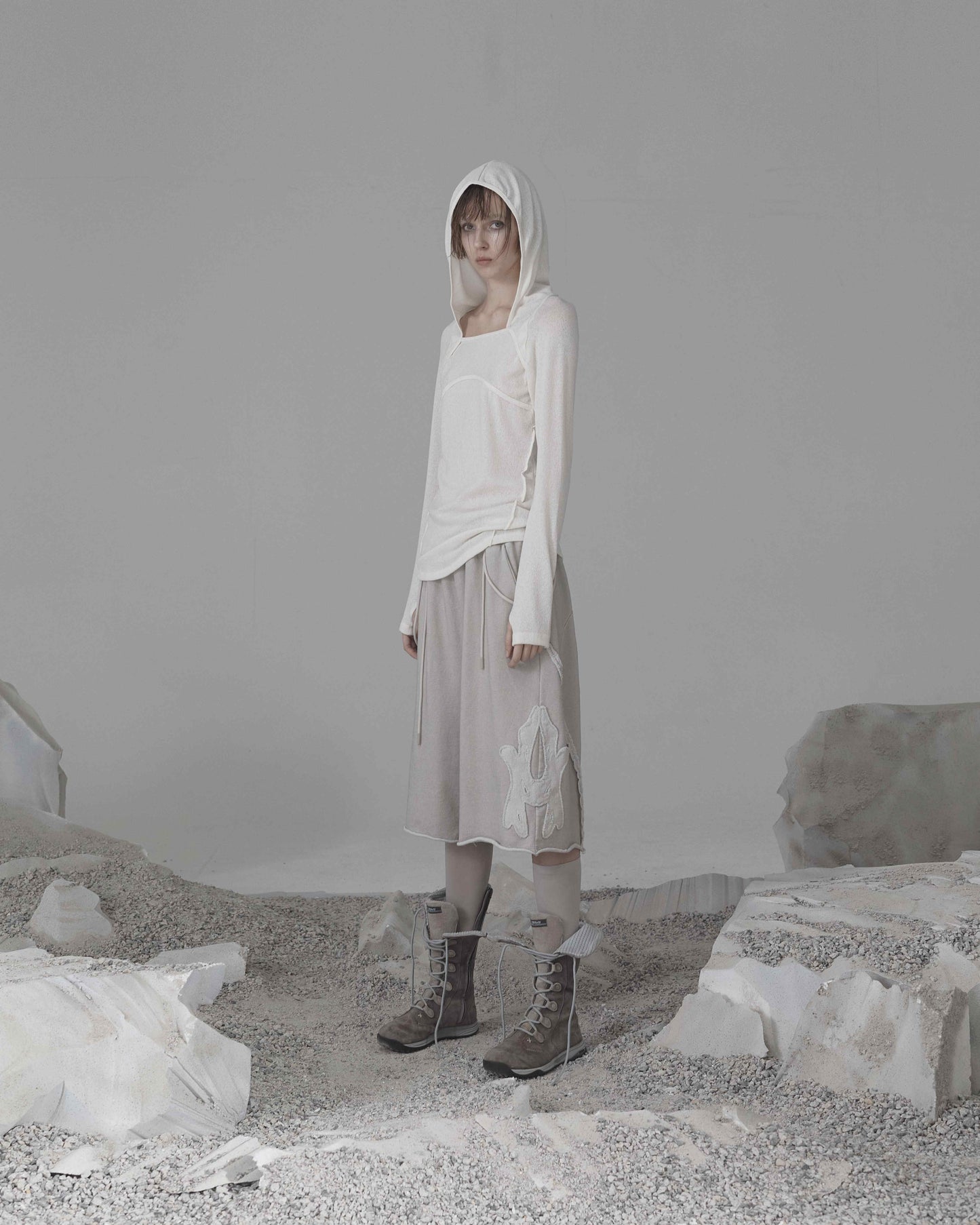 OJOS Rough Cut Half Pants
