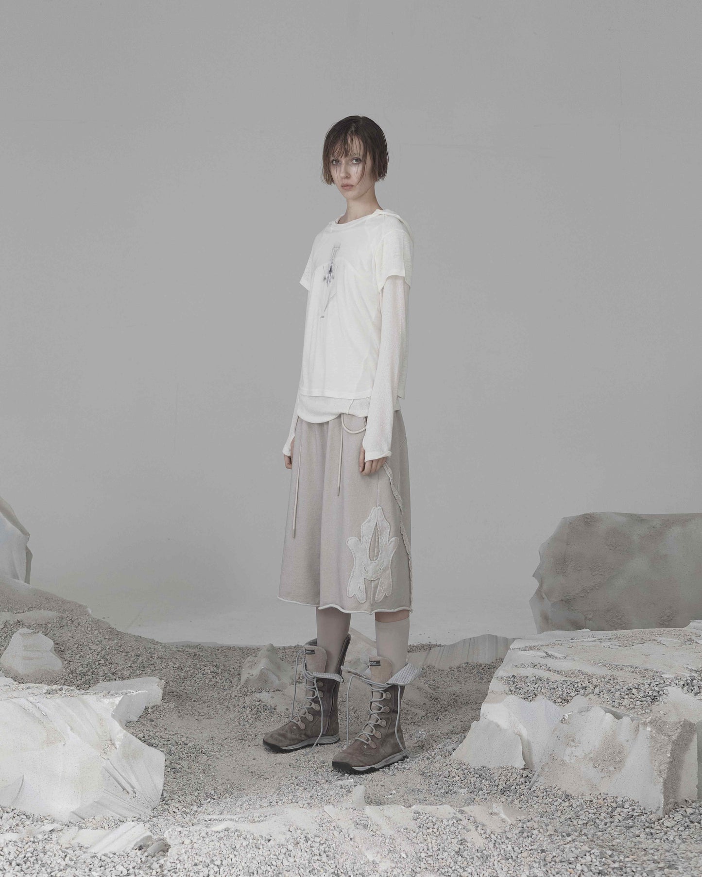 OJOS Rough Cut Half Pants