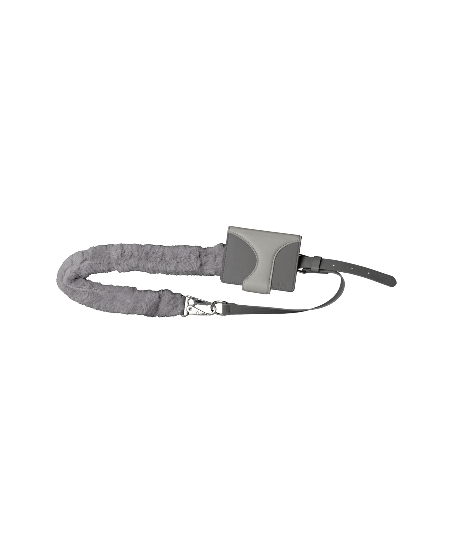 Ojos Leather Wallet Fur Belt