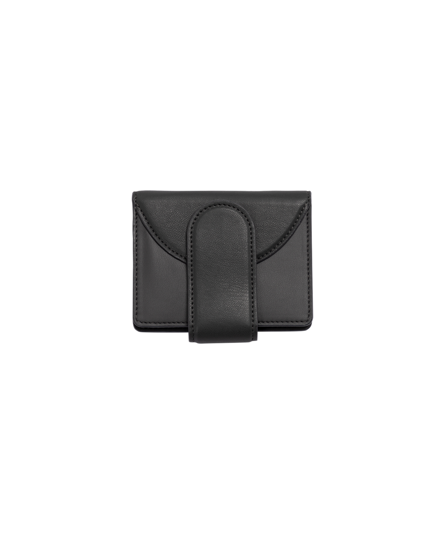 Ojos Leather Wallet Fur Belt