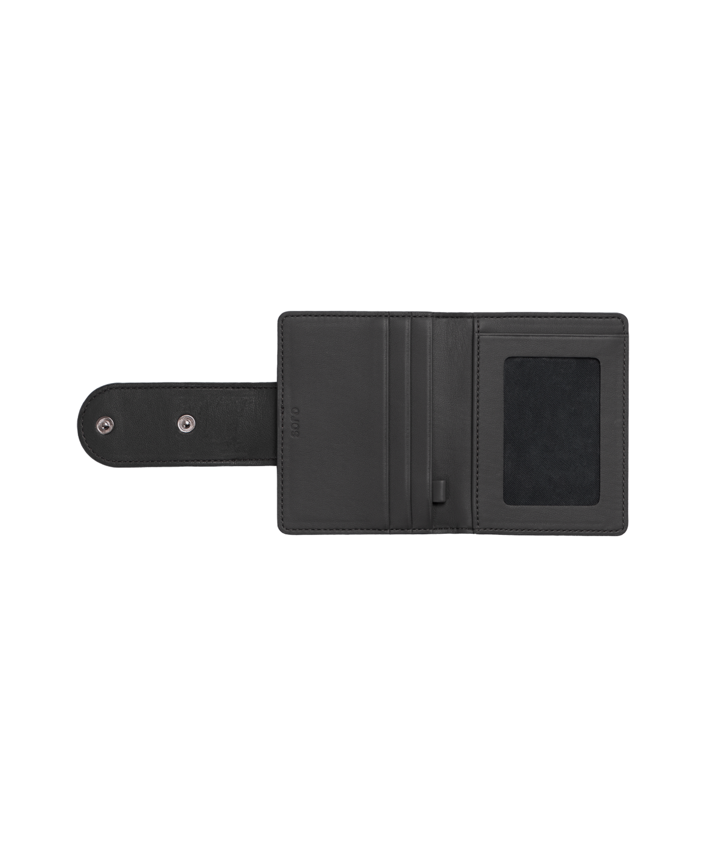Ojos Leather Wallet Fur Belt