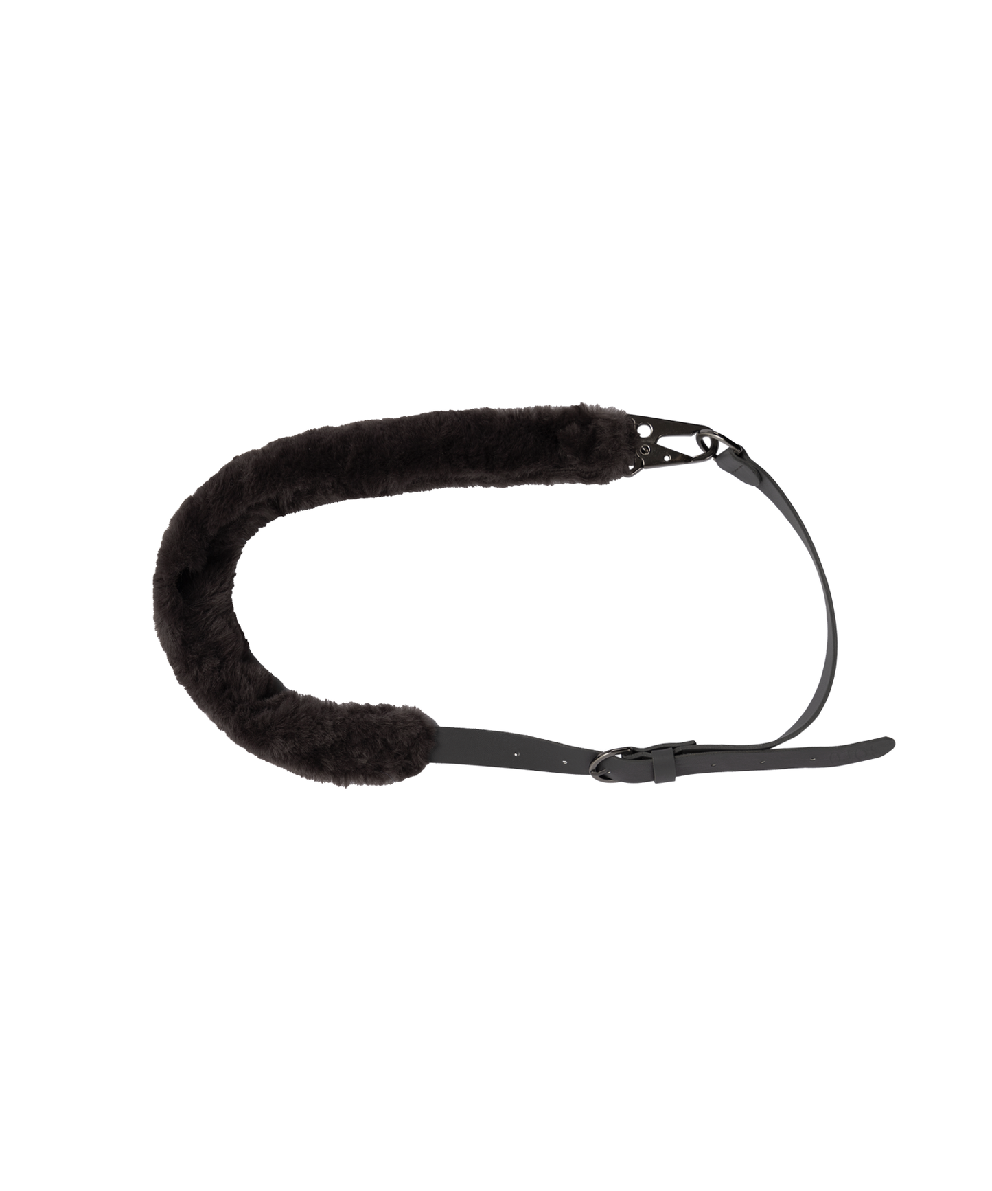 Ojos Leather Wallet Fur Belt