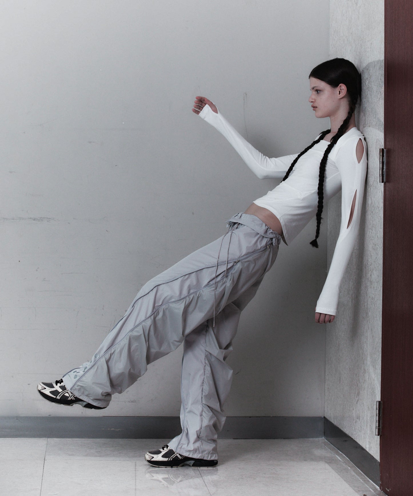 Ojos Dualize Zipper Control Pants