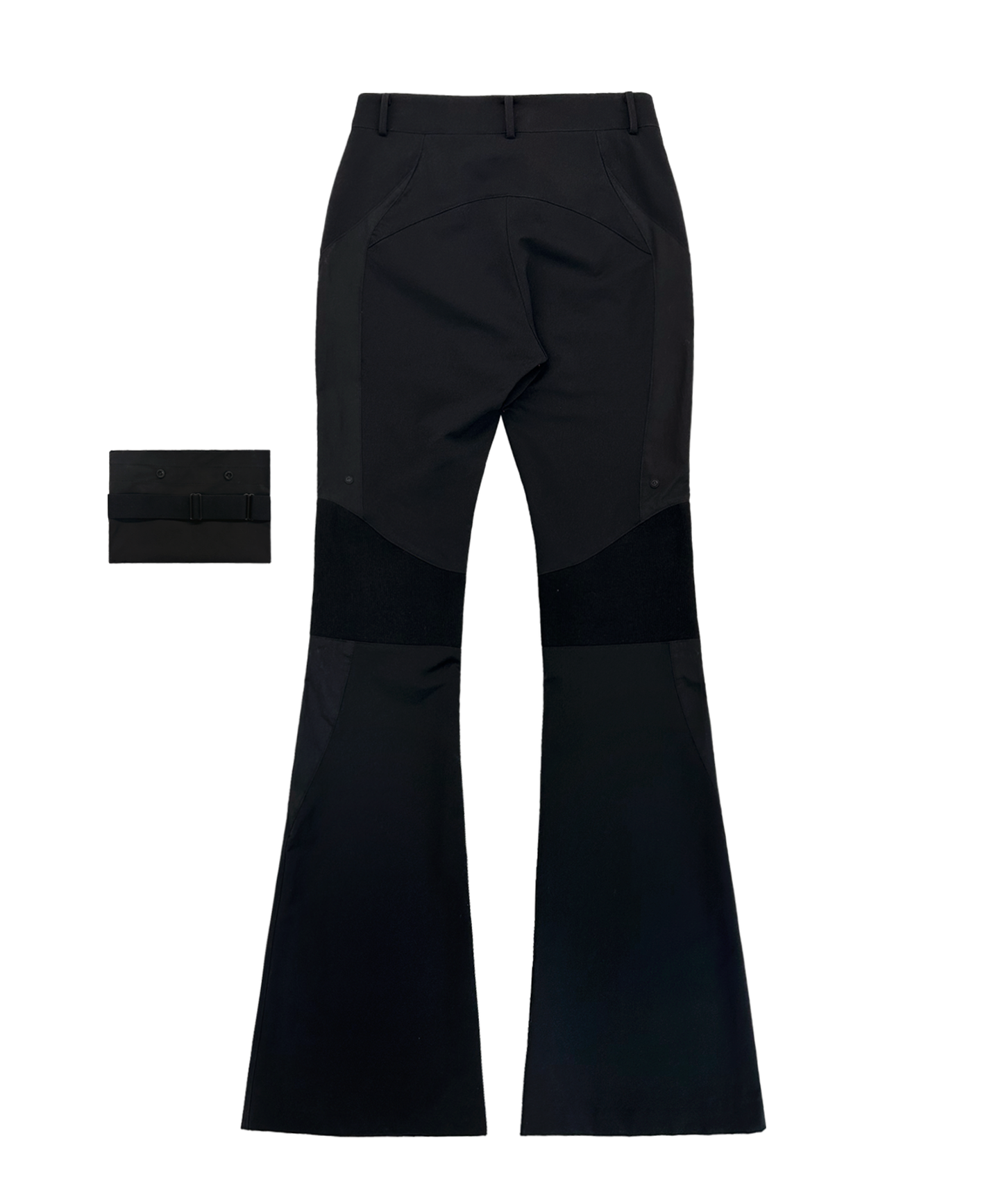 Ojos Detachable Pouch Nylon Pants