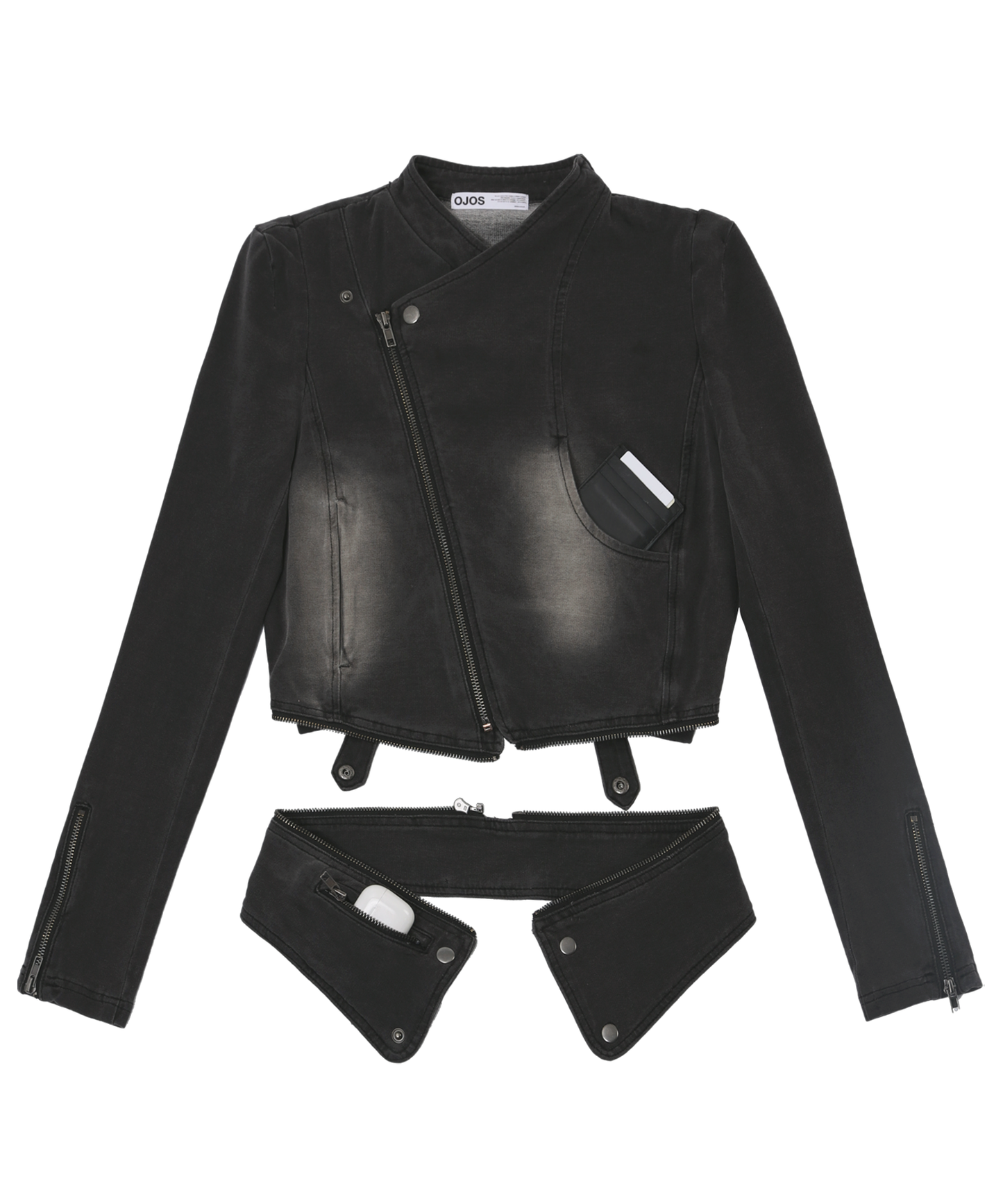 Ojos Span Denim Rider Jacket