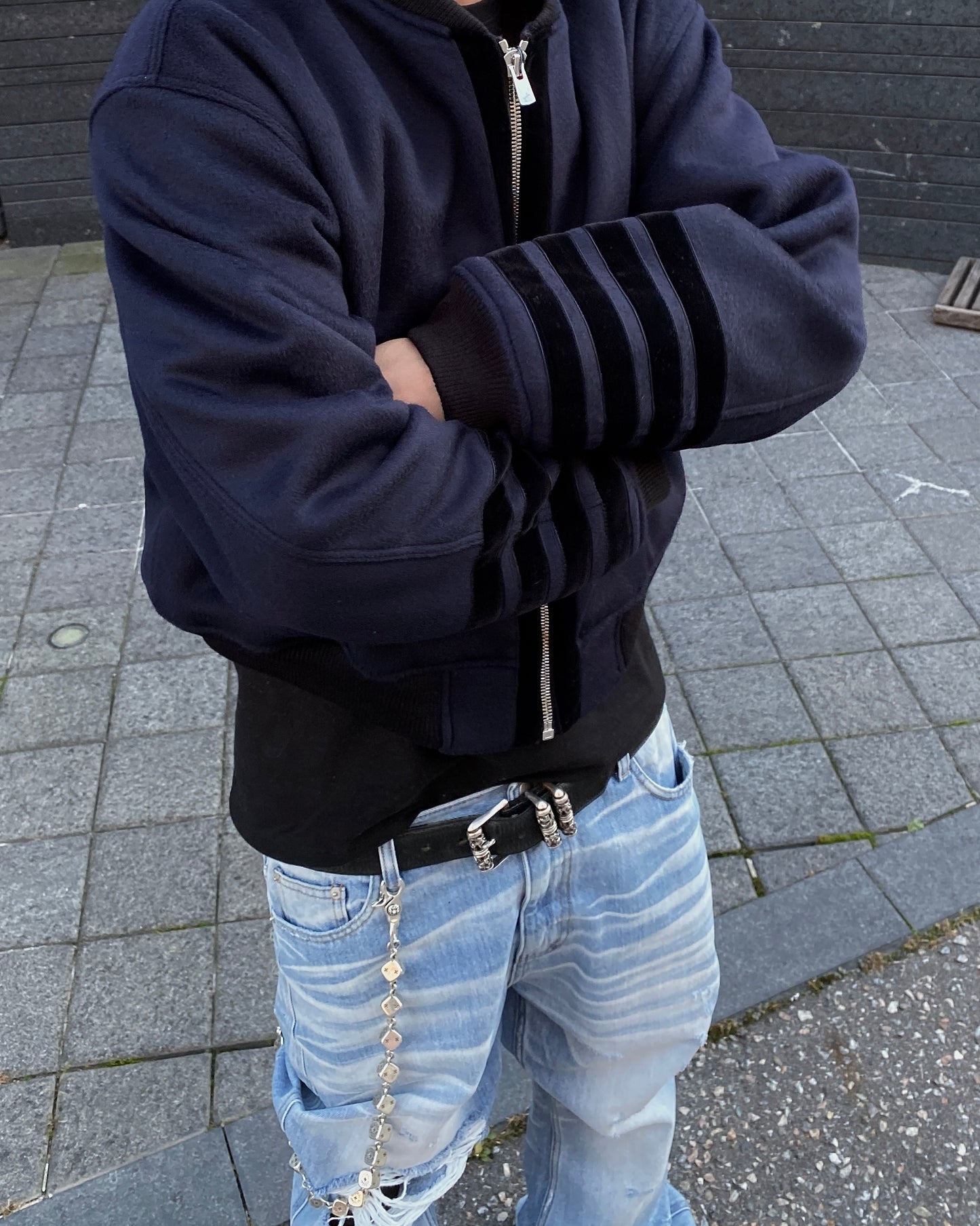 Undermycar NAVAL CAPTAIN VIRGIN WOOL BLOUSON