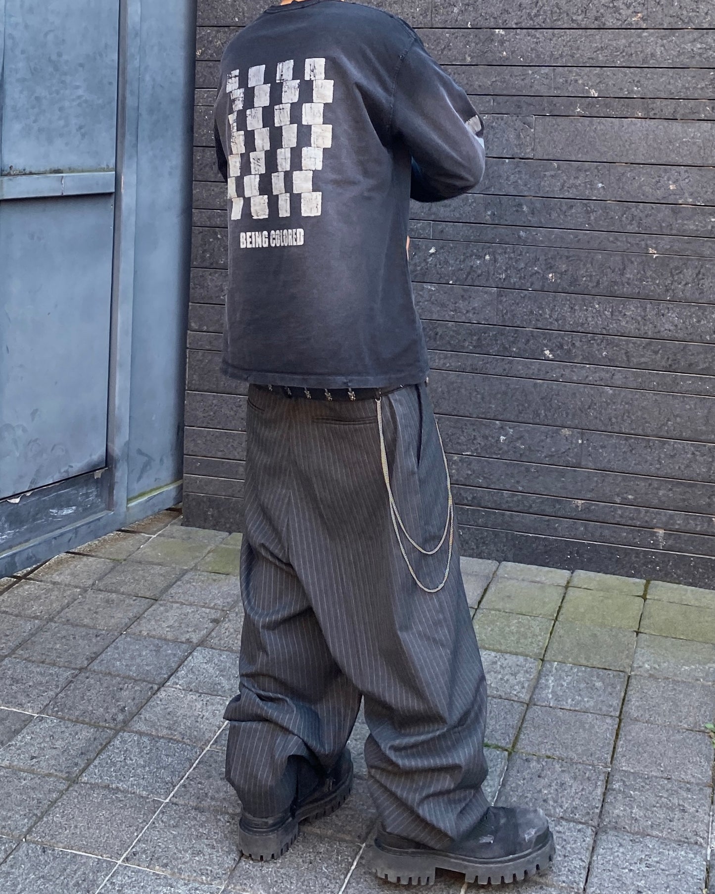 Undermycar ZOOT SUIT DOUBLE CHAIN SLACKS