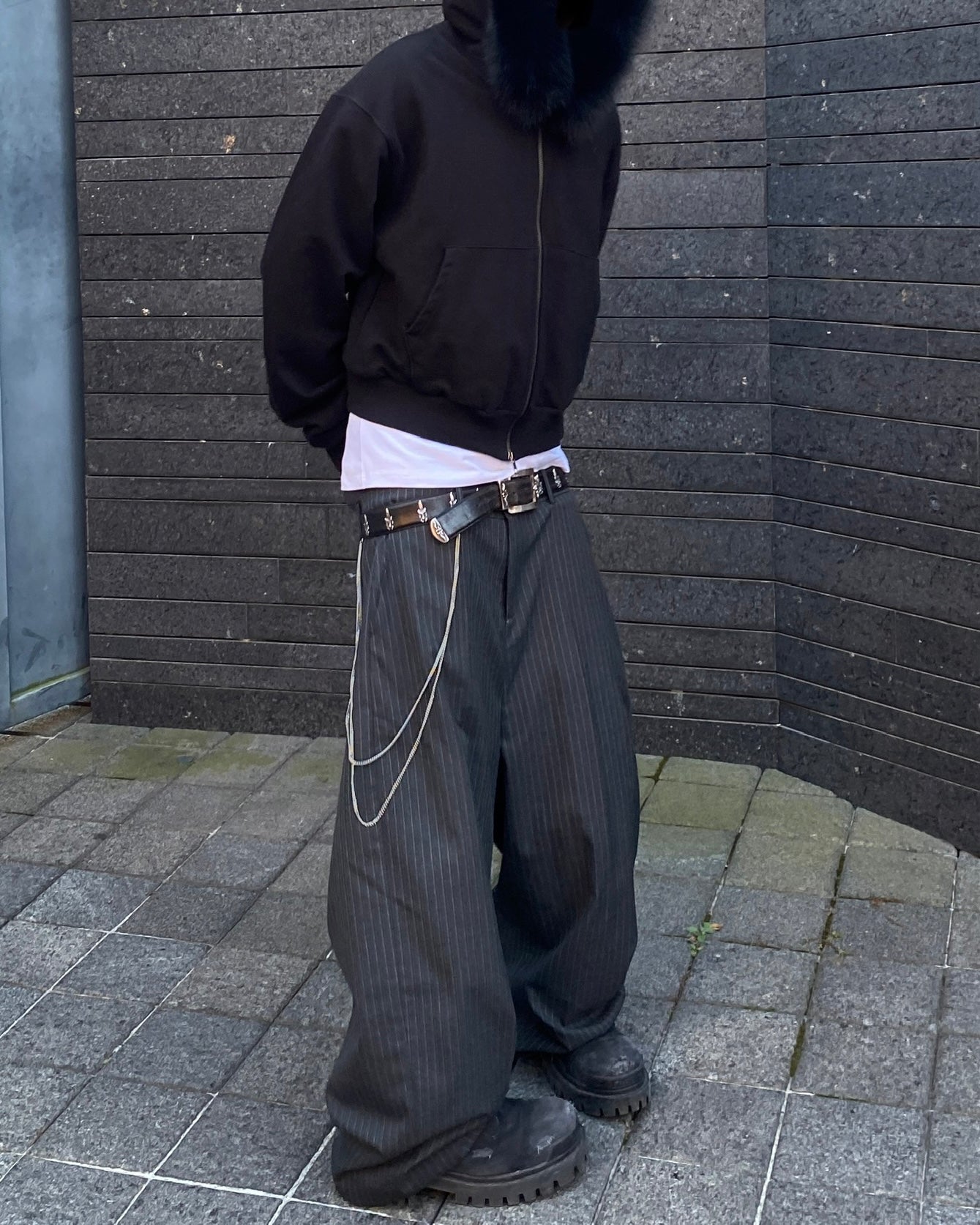 Undermycar ZOOT SUIT DOUBLE CHAIN SLACKS