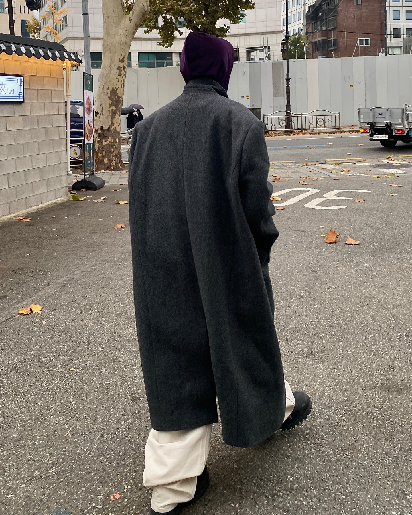Undermycar OVER BOXY FIT TAILORED COAT