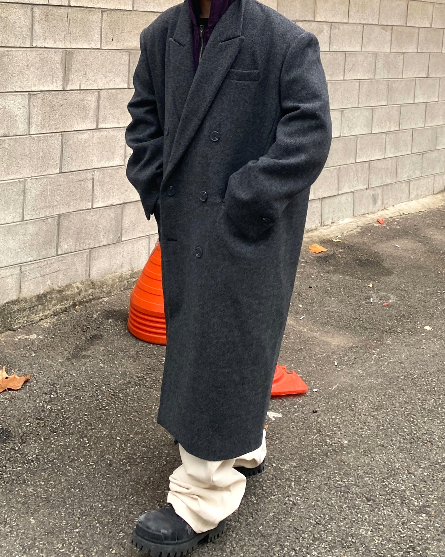 Undermycar OVER BOXY FIT TAILORED COAT