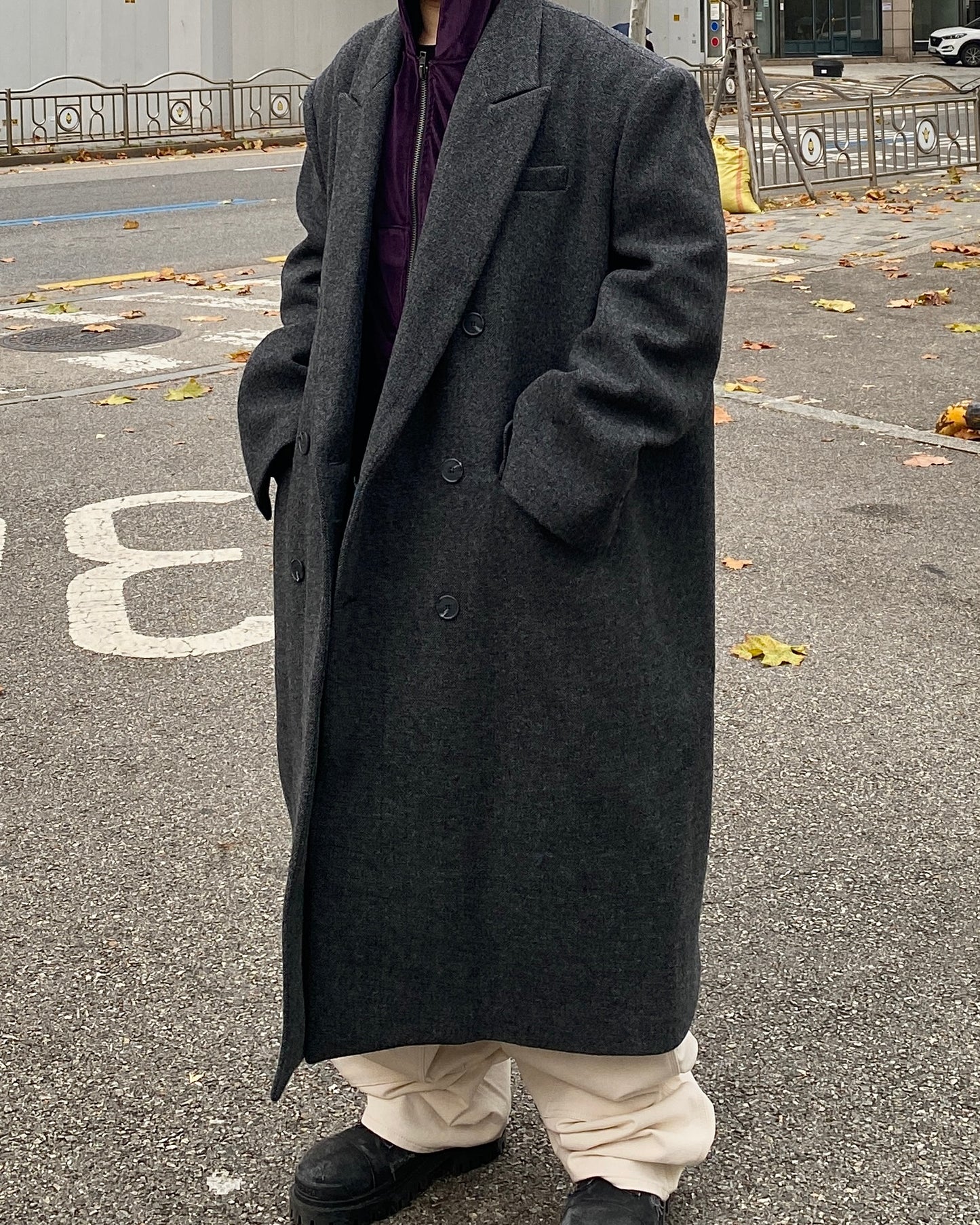 Undermycar OVER BOXY FIT TAILORED COAT