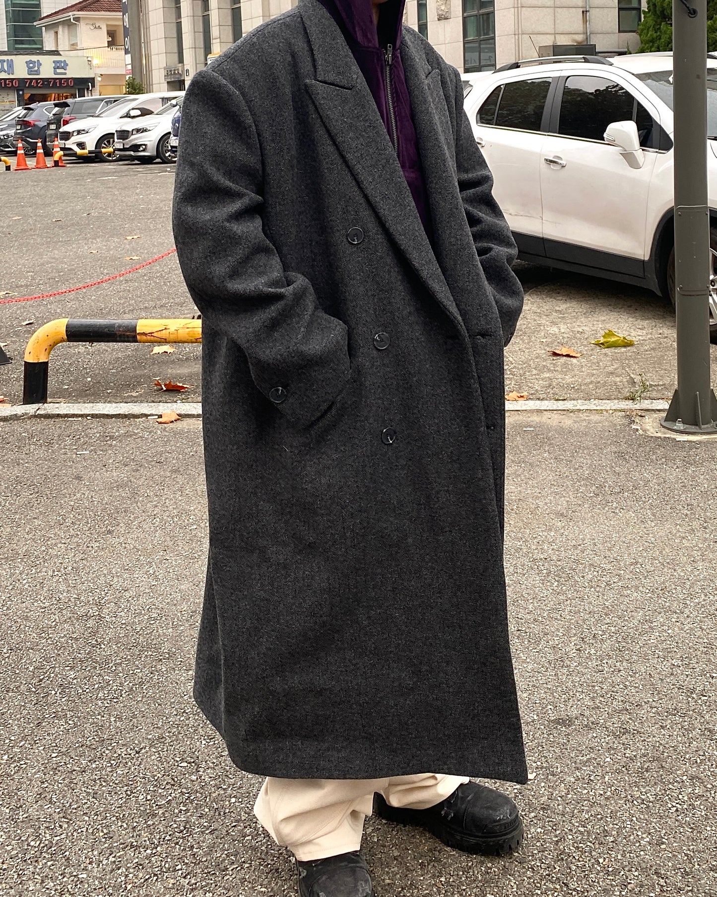 Undermycar OVER BOXY FIT TAILORED COAT