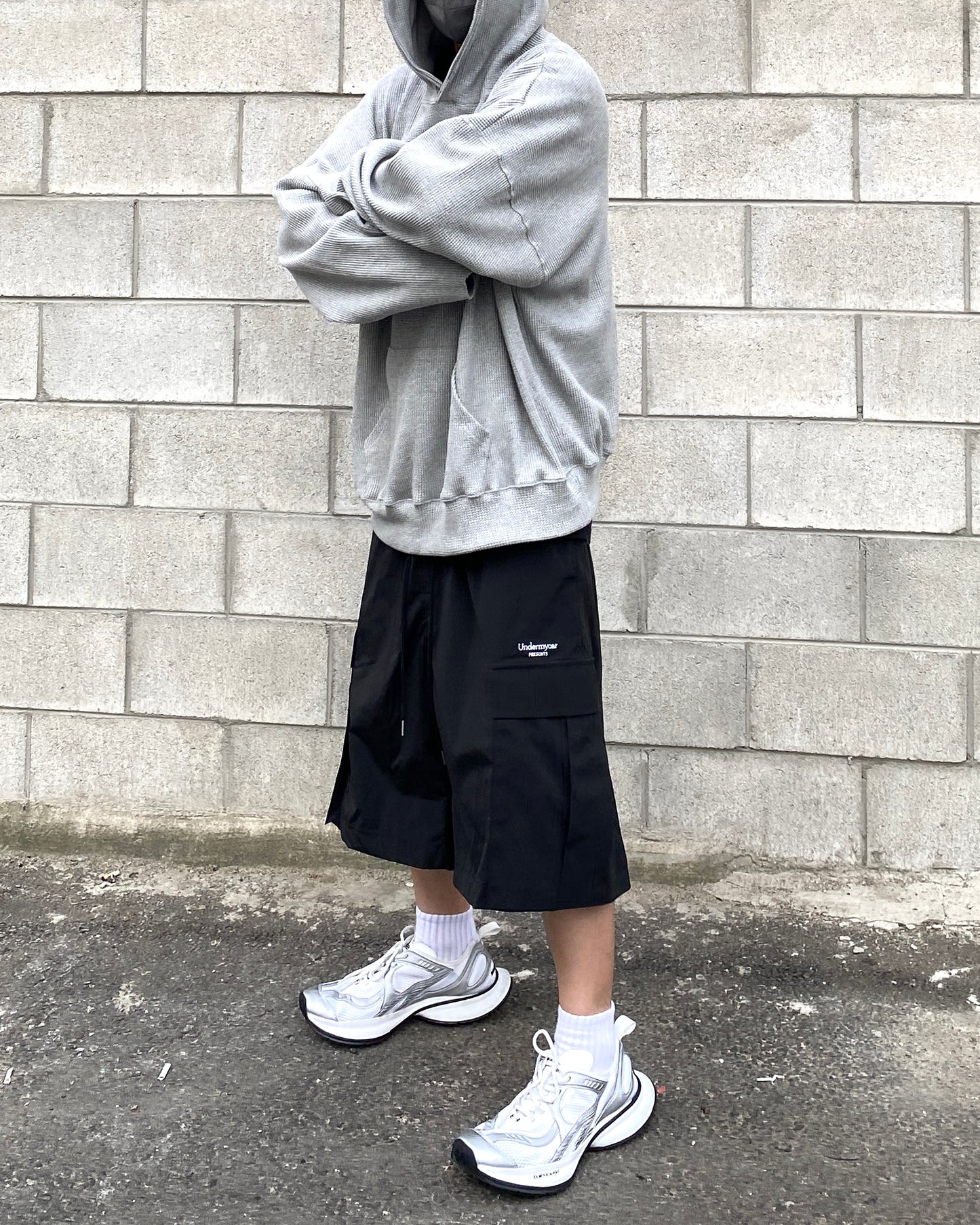 Undermycar MU38 BIG CARGO NYLON SHORTS
