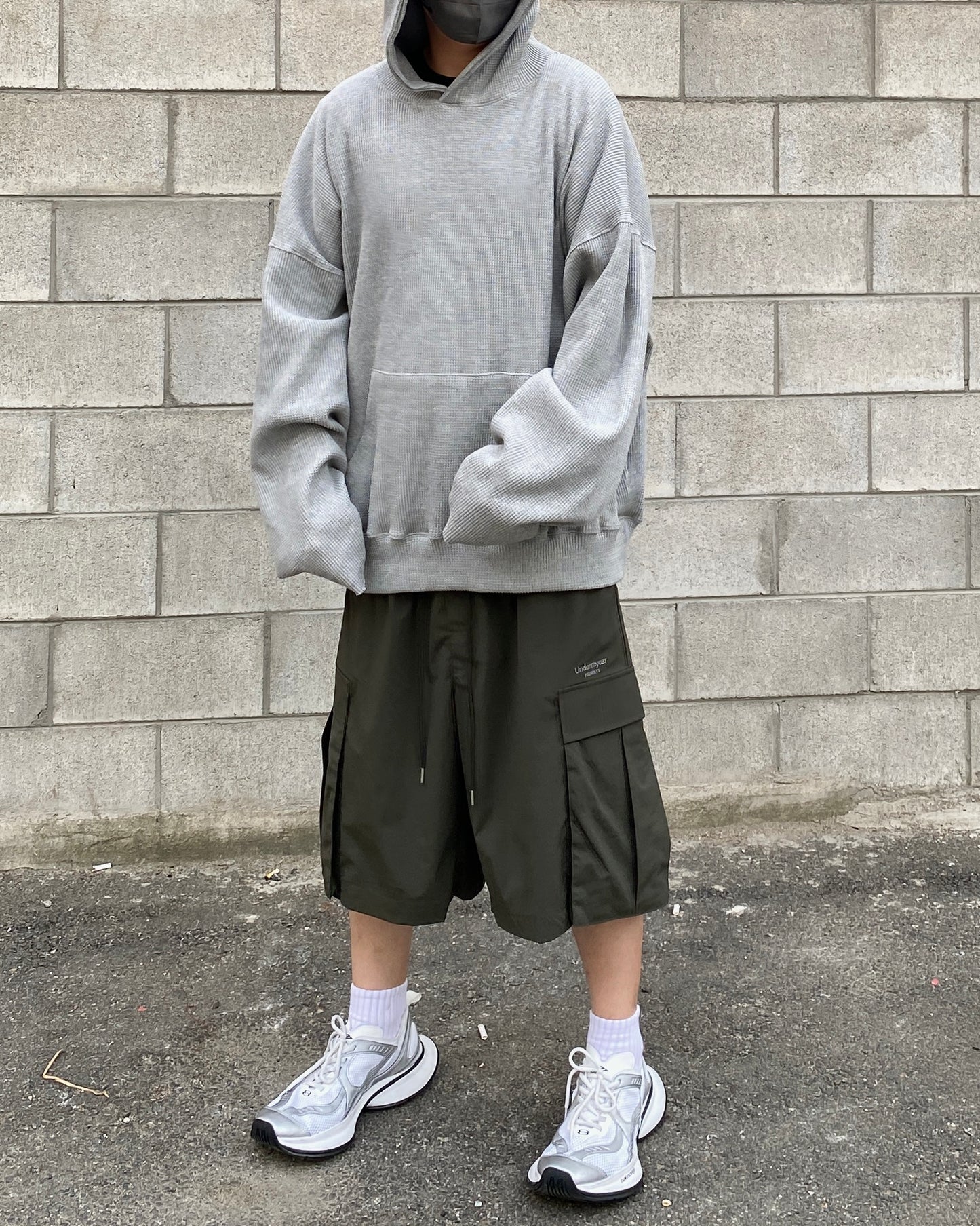 Undermycar MU38 BIG CARGO NYLON SHORTS