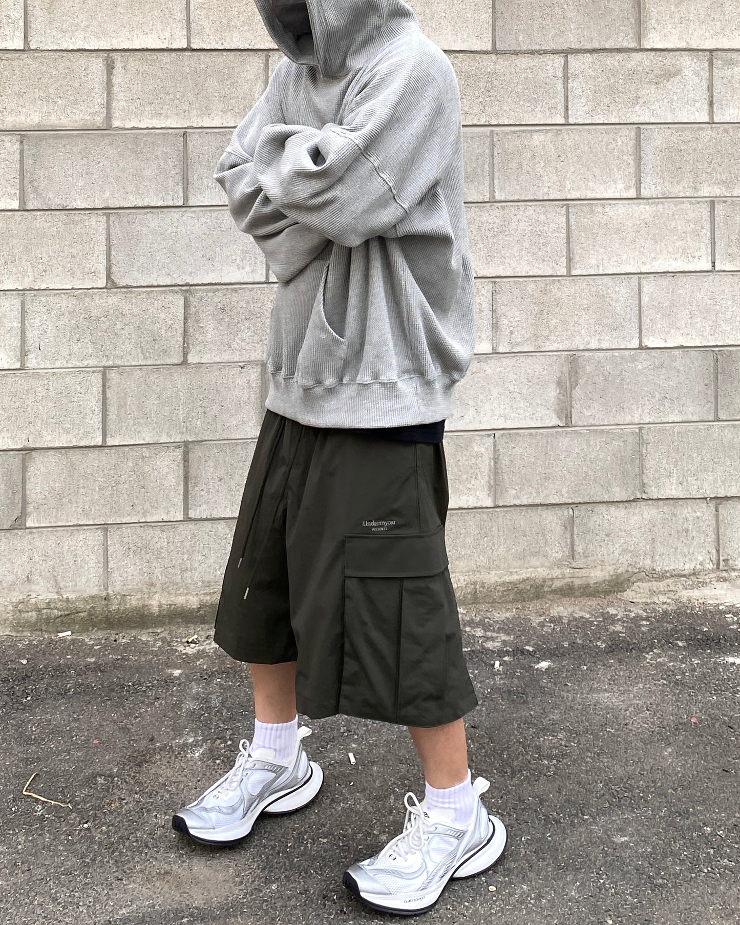 Undermycar MU38 BIG CARGO NYLON SHORTS