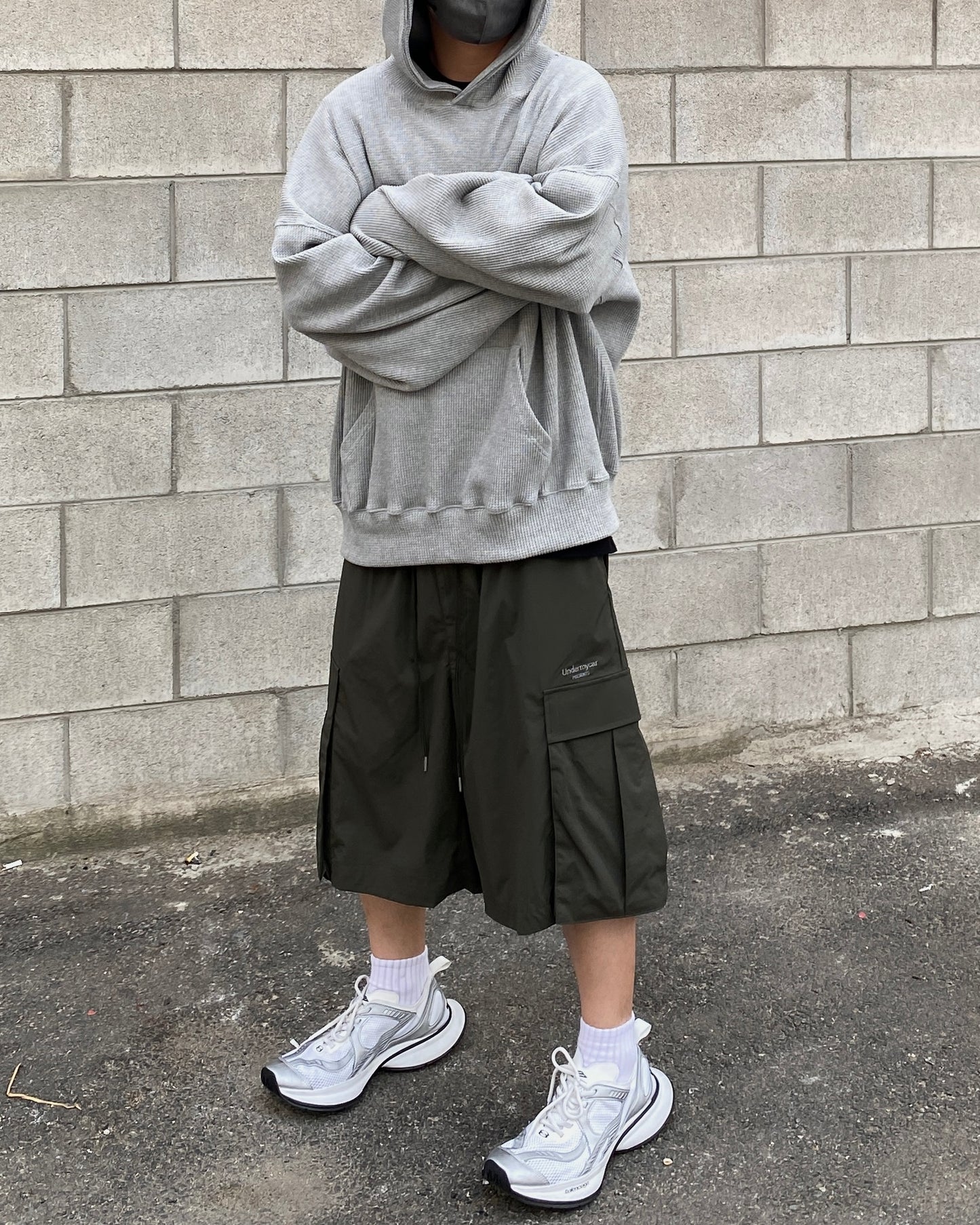 Undermycar MU38 BIG CARGO NYLON SHORTS