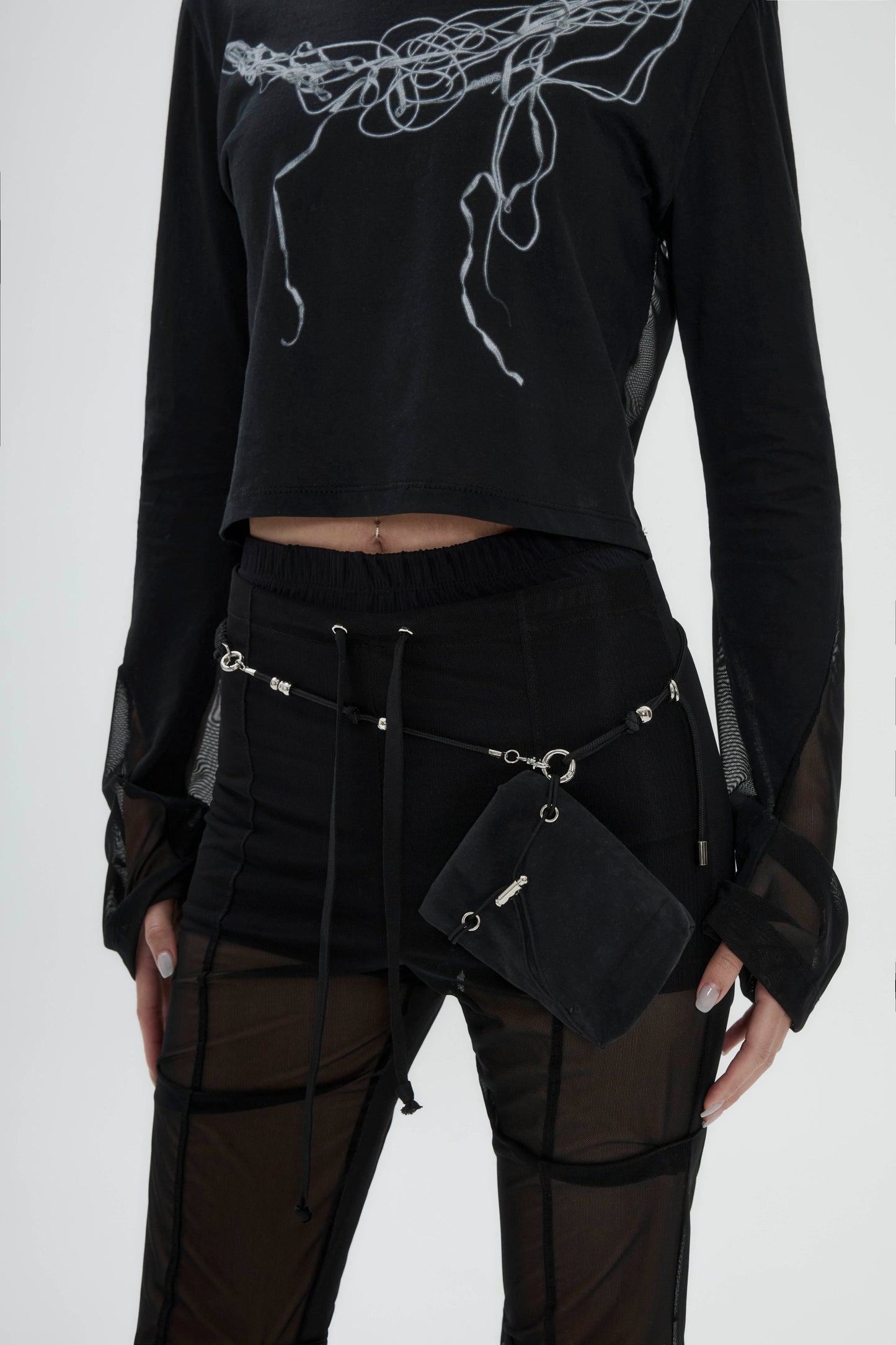 OJOS Reversible Mesh Long Sleeves