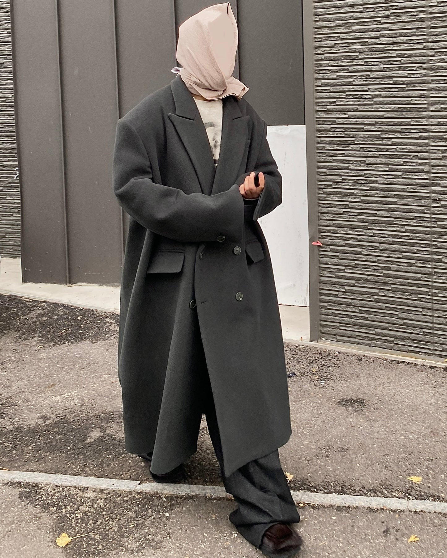 Undermycar OVER BOXY FIT TAILORED COAT