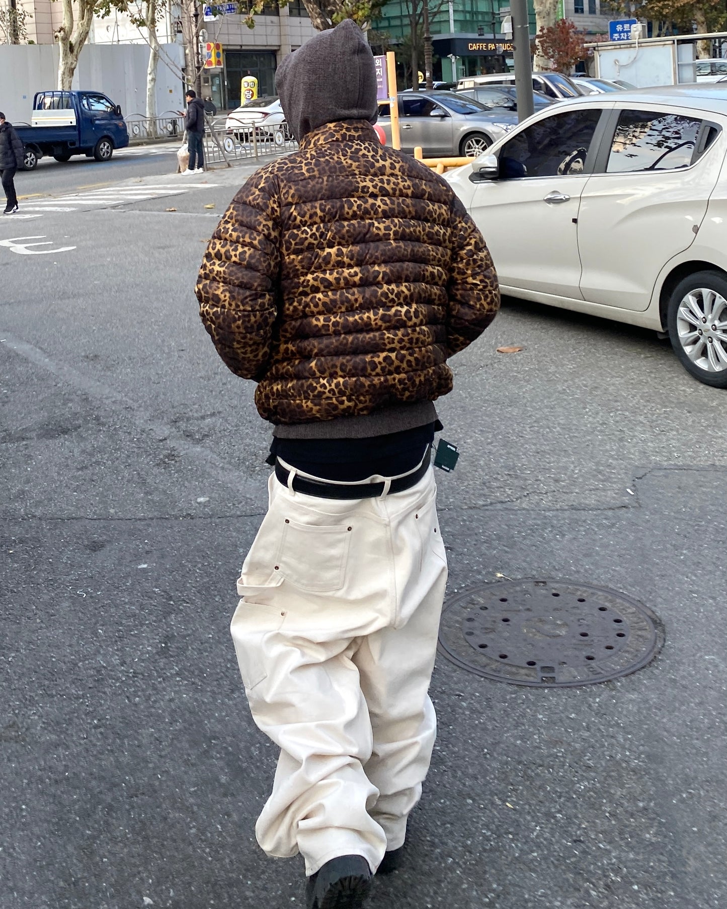 Undermycar HOMMAGE EMBRACED AVIATOR SLIM PUFFER JACKET