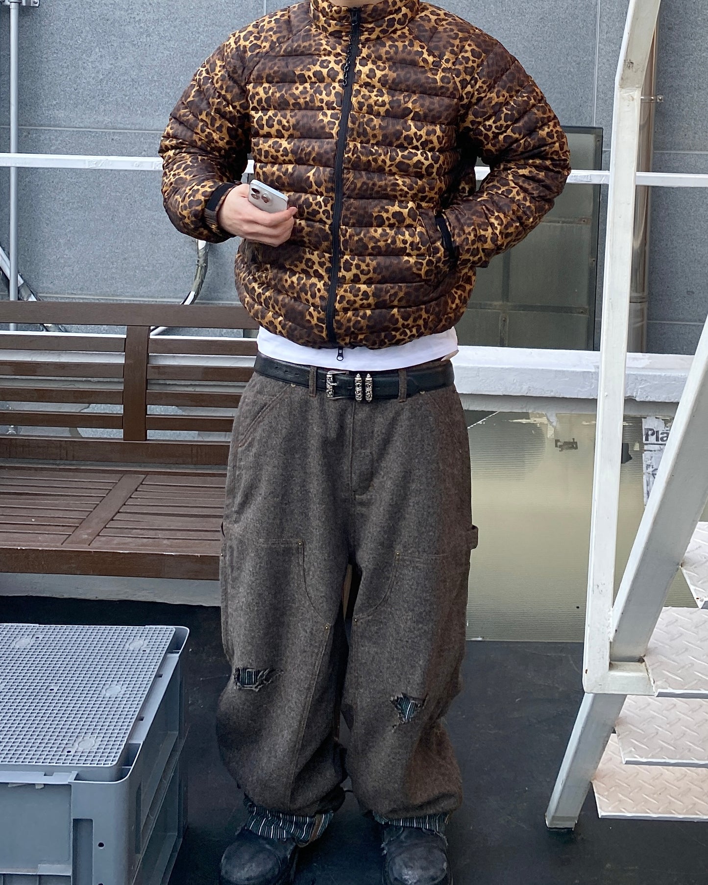 Undermycar BILL THE BUTCHER 2-LAYERED VINTAGE WOOL CARPENTER