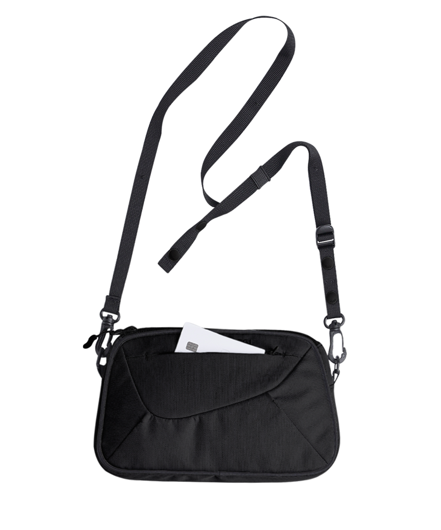 OJOS Trapezoid Nylon Hobo Bag – DALAC SEOUL OJOS Trapezoid Nylon Hobo Bag – DALAC SEOUL