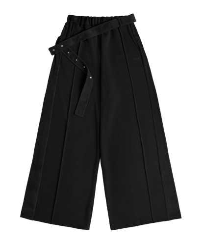 OJOS Belt Wide Sweat Pants