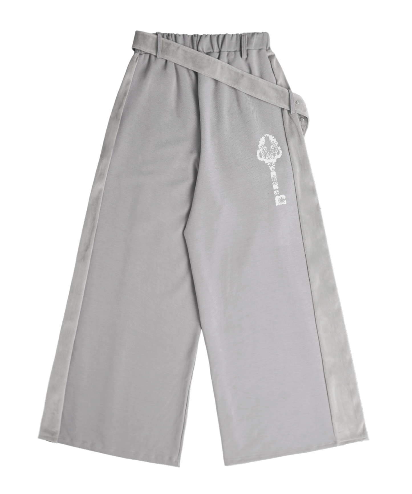 OJOS Belt Wide Sweat Pants