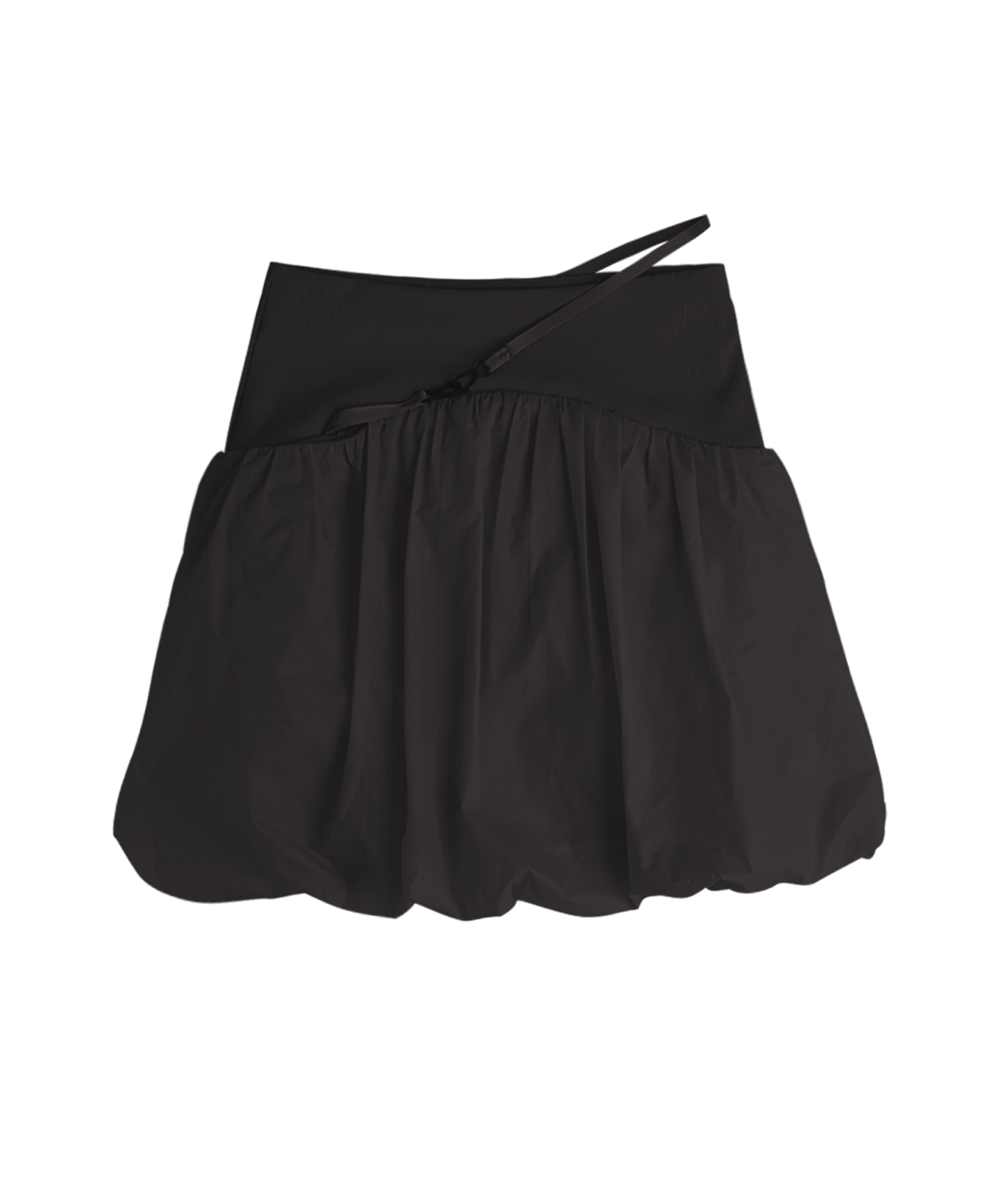 OJOS Reversible Midi Padded Skirt