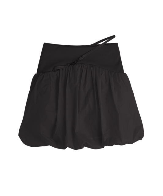 OJOS Reversible Midi Padded Skirt