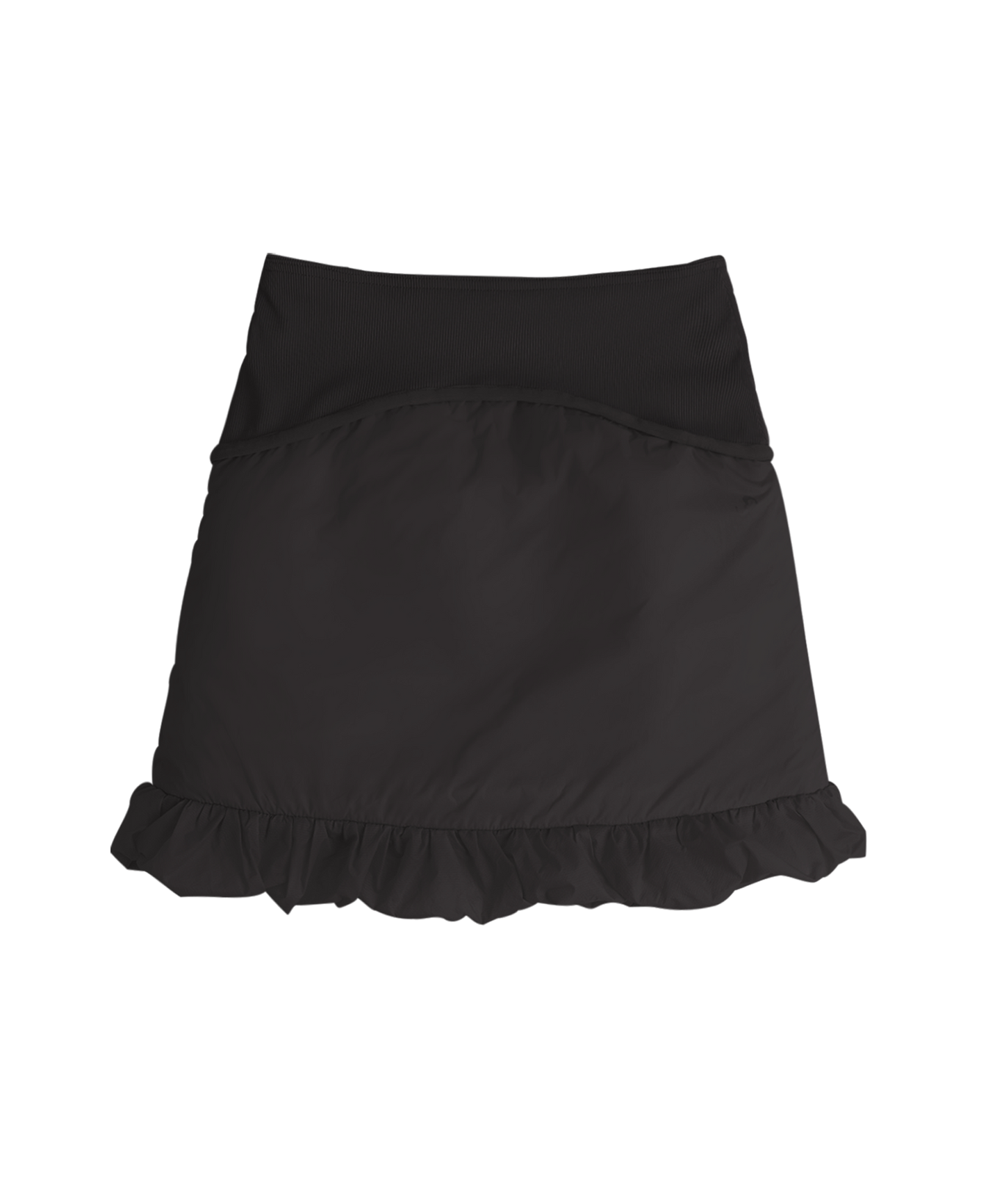 OJOS Reversible Midi Padded Skirt