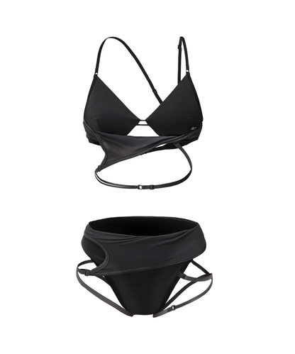 OJOS Layered Mesh Strap Bikini