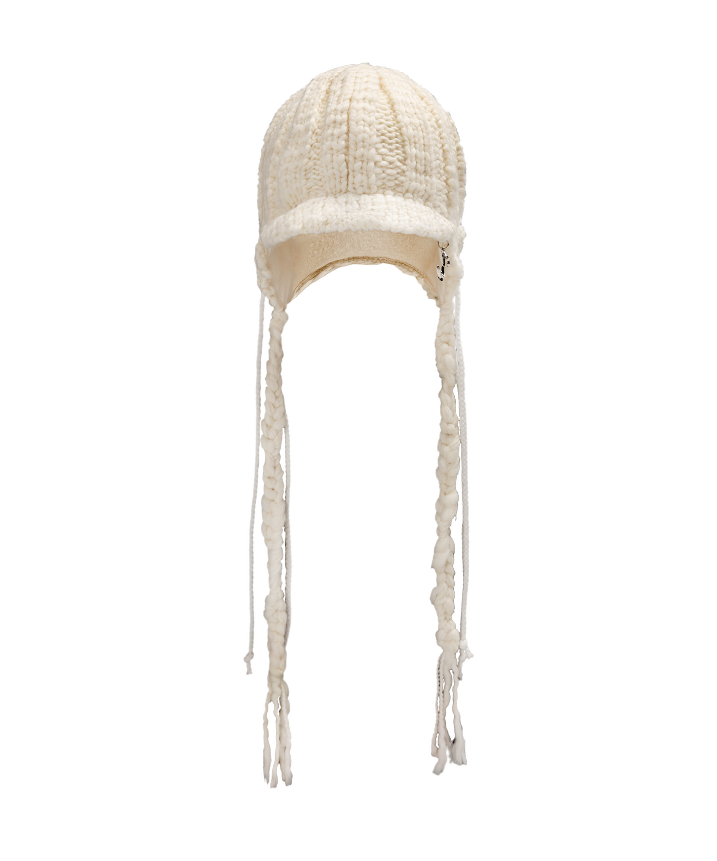 Ojos Braided Earflap Beanie