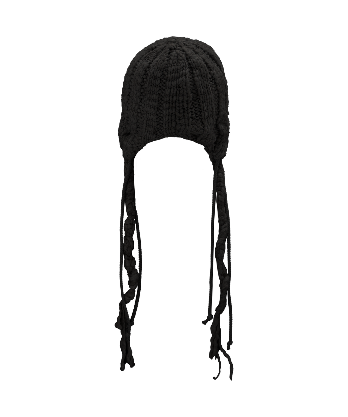 Ojos Braided Earflap Beanie