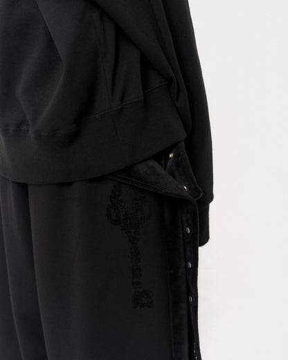 OJOS Belt Wide Sweat Pants