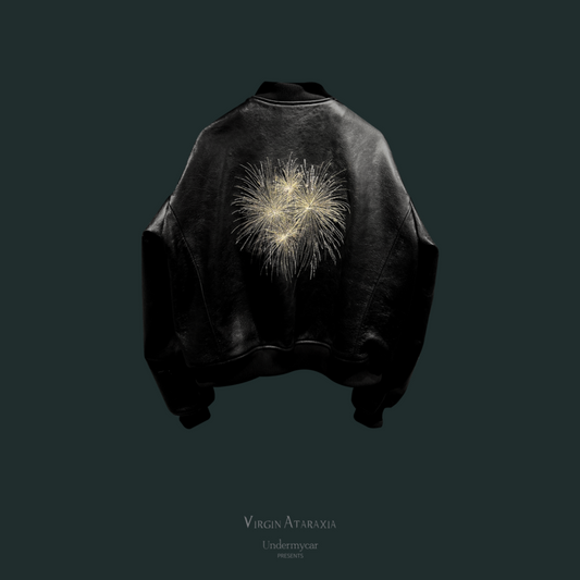 Undermycar HOMMAGE EMBRACED ”THE FIREWORKS” LAMB LEATHER BLOUSON