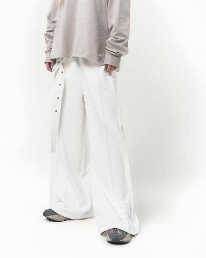 OJOS Belt Wide Sweat Pants