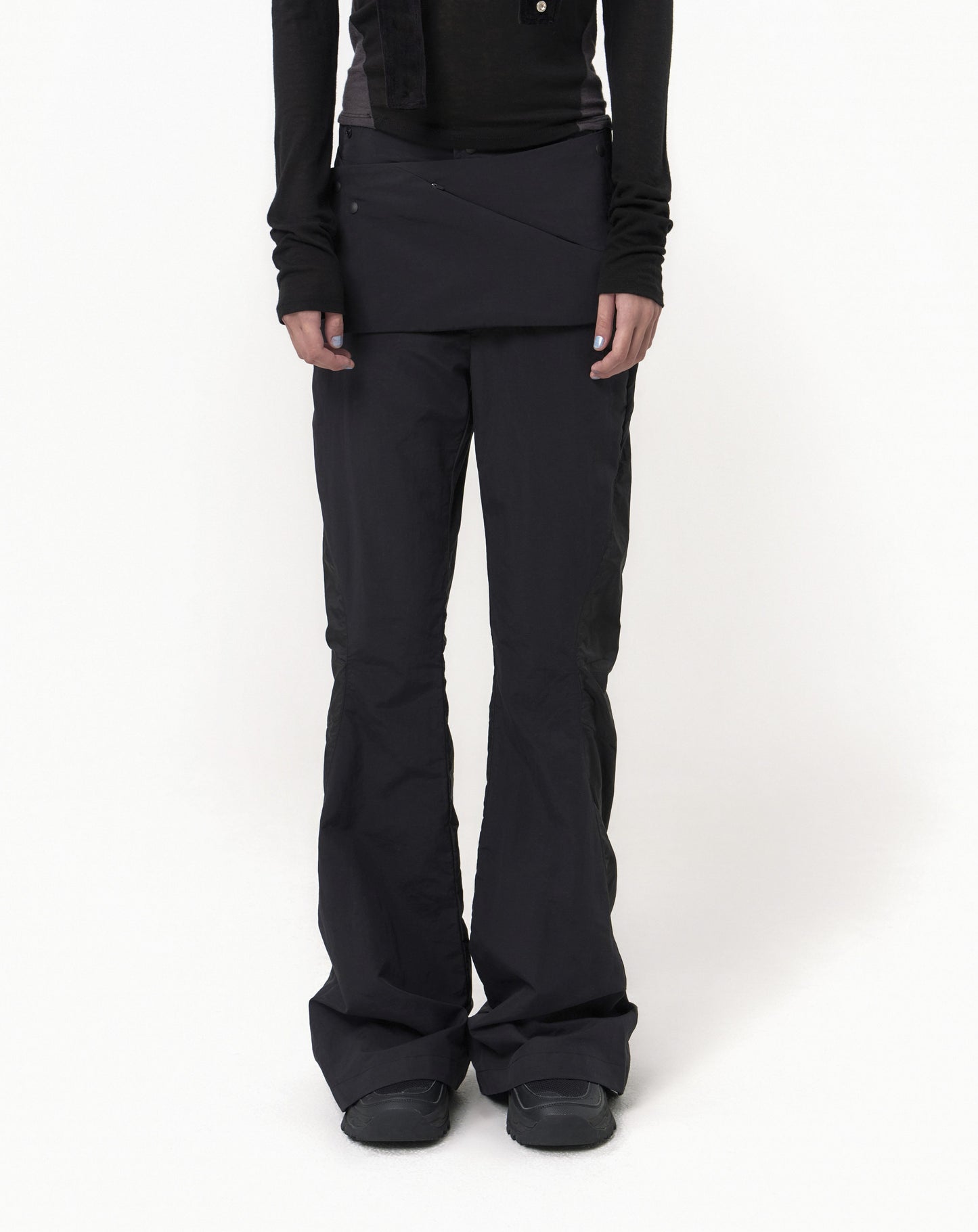 OJOS Detachable Layered Pocket Pants