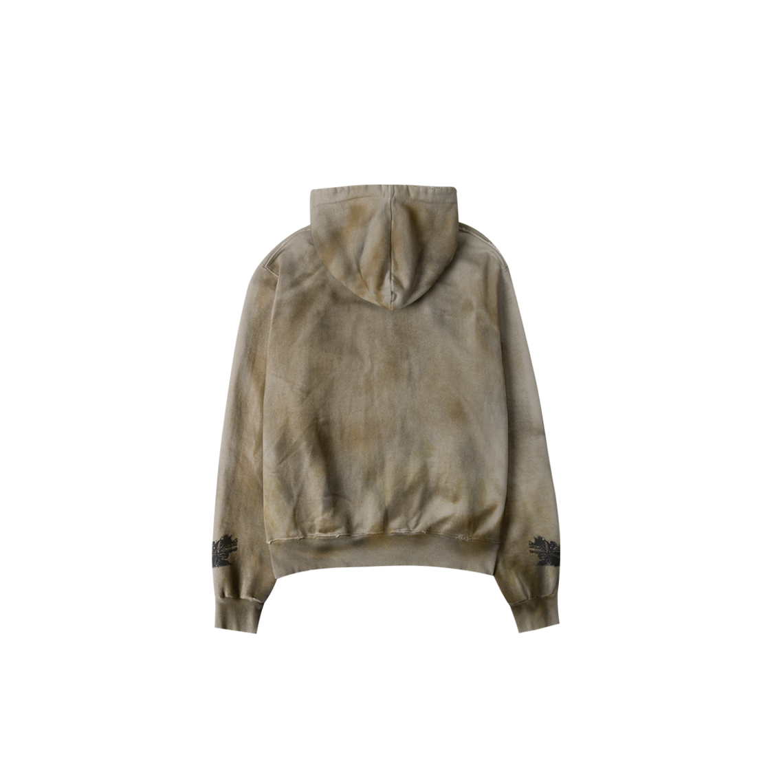 Undermycar NAPOLEON DIRTY WASHED ZIPPED HOODIE