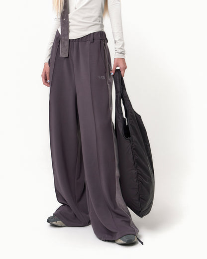 OJOS Belt Wide Sweat Pants