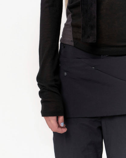 OJOS Detachable Layered Pocket Pants